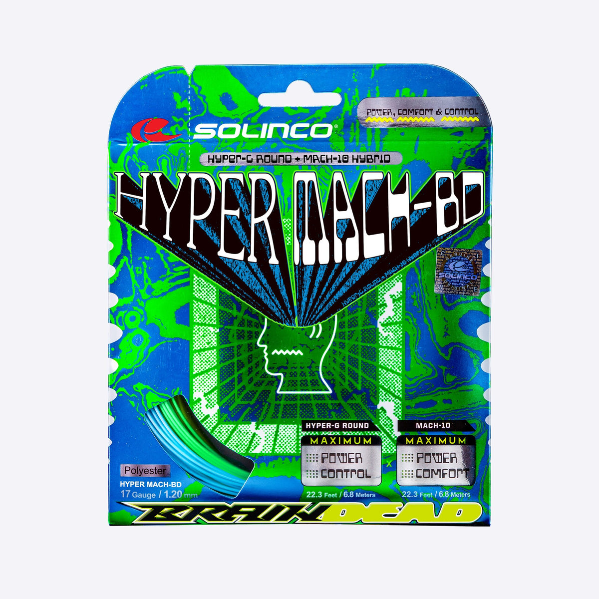 Solinco Hyper-Mach BD hybrid tennis string