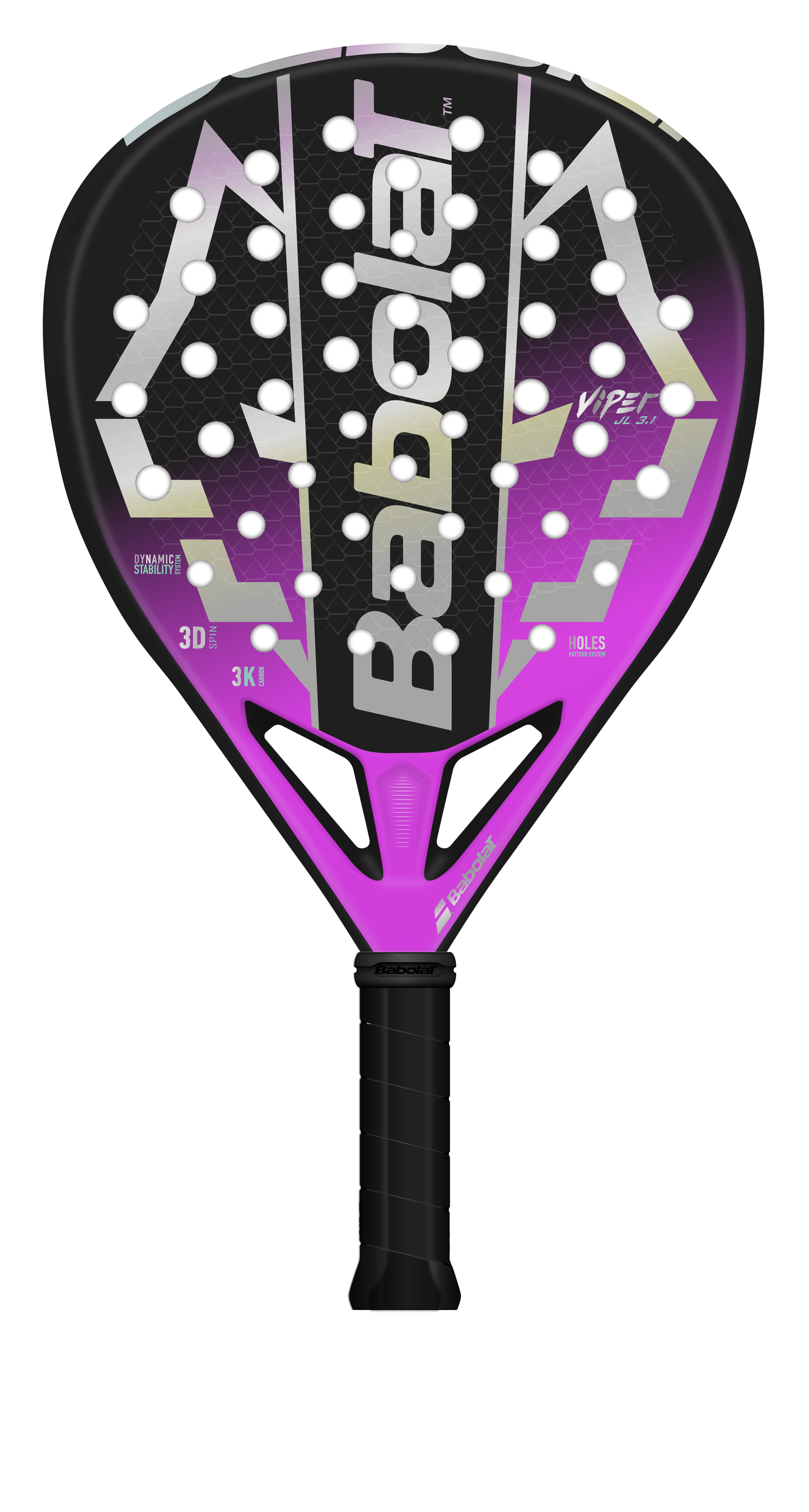 Babolat Viper Juan Lebron 3.1 Purple - . 100