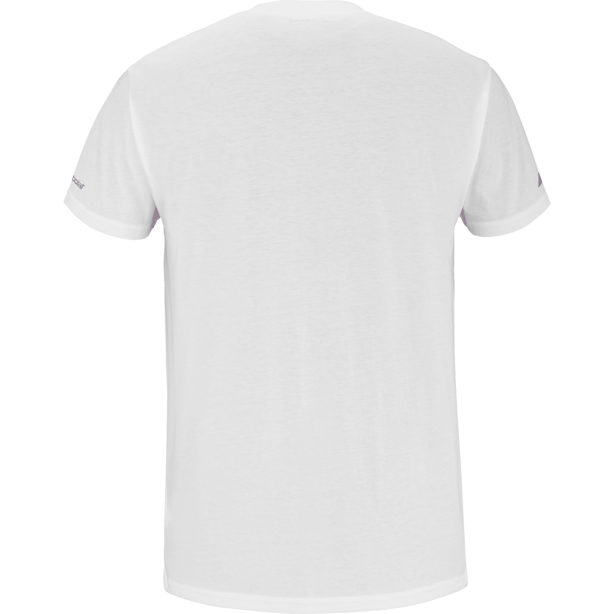 Babolat Cotton Tee Lebron in white, back view