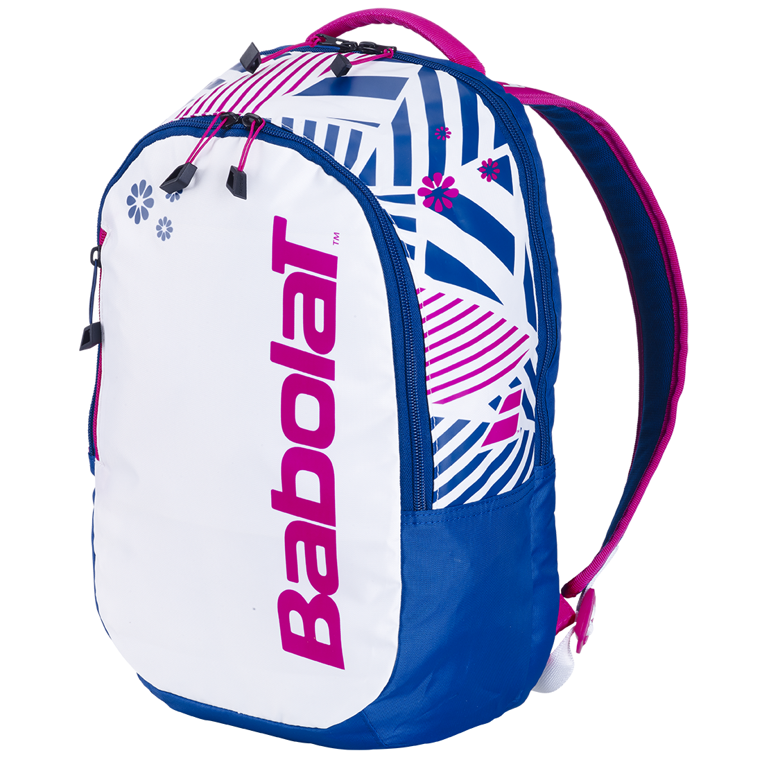 Babolat Backpack Kids - Bleu Blanc Rose 366