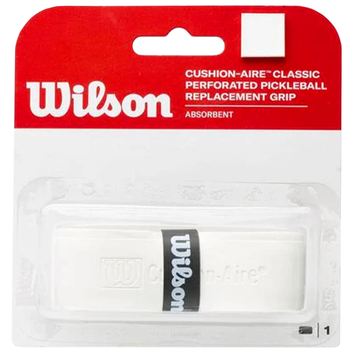 Wilson Pickleball Cushion-Aire replacement grip - White
