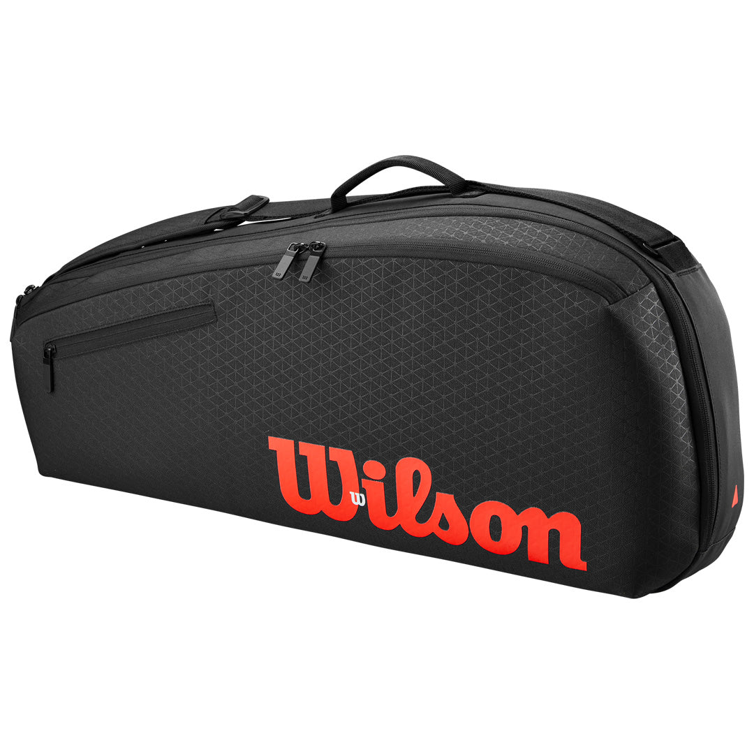 Wilson Clash v3 3 pack black infrared tennis racket bag