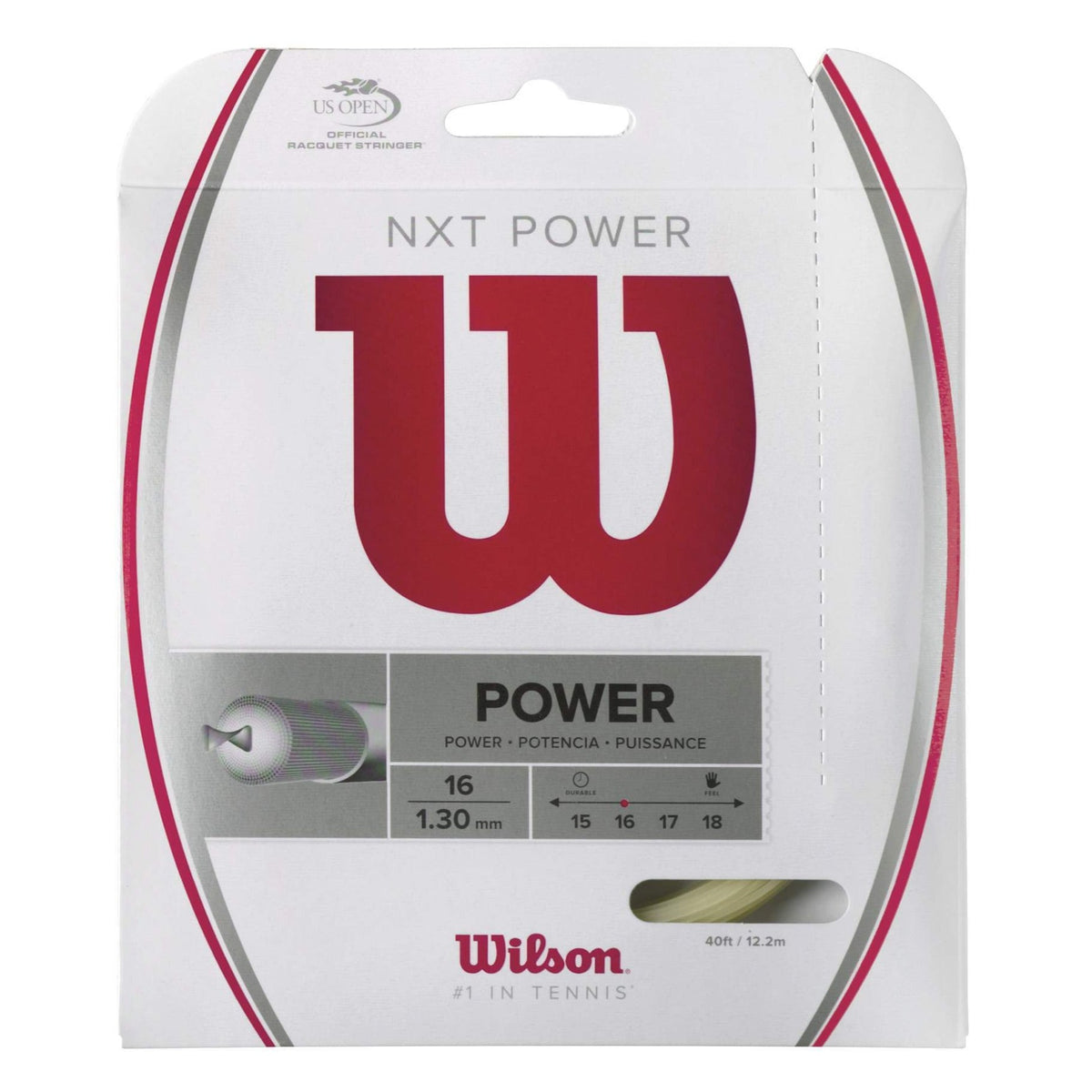 Wilson NXT Power 16 tennis string set