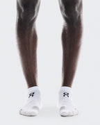 On Performance Run Sock Low White/Glacier