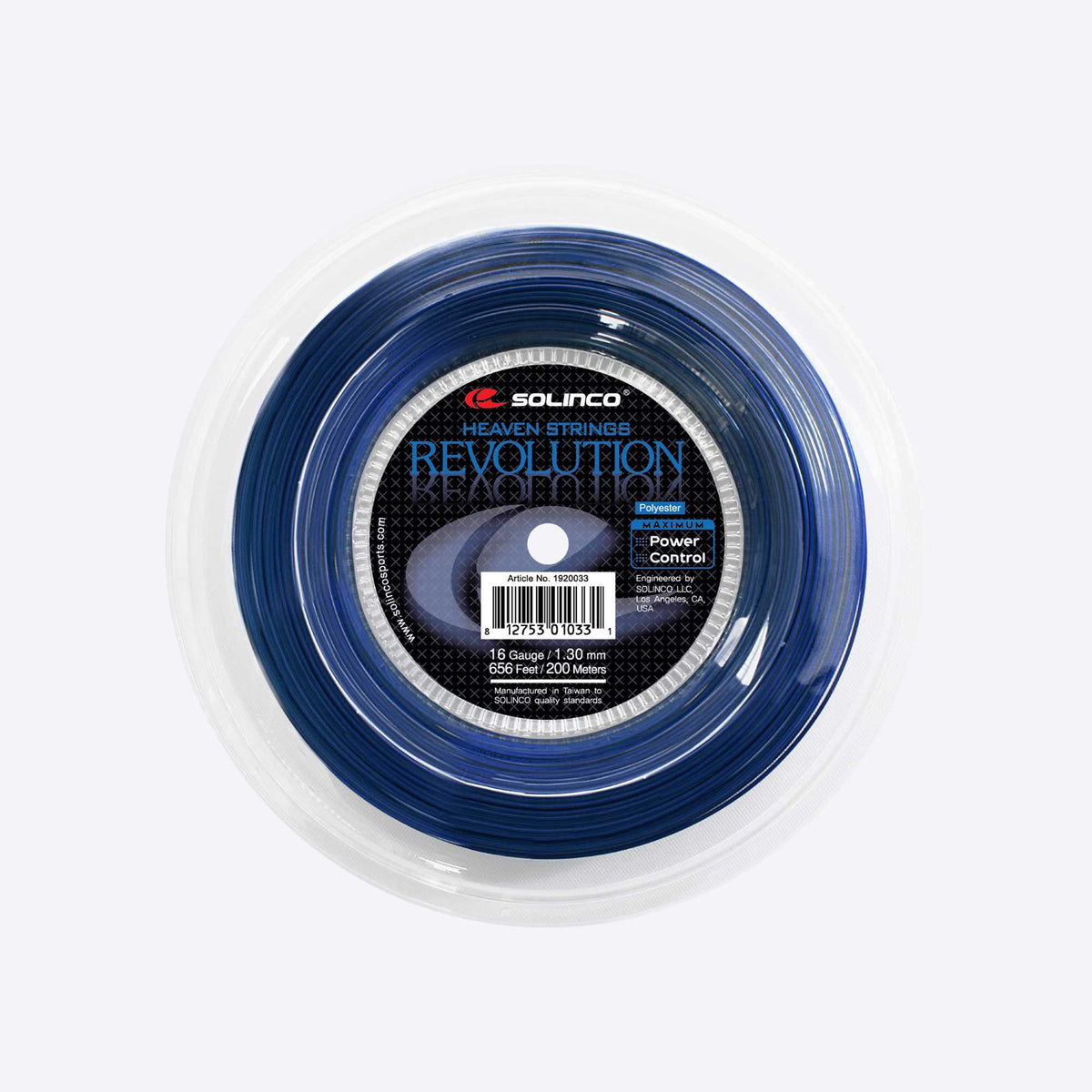Solinco Revolution tennis string packaging