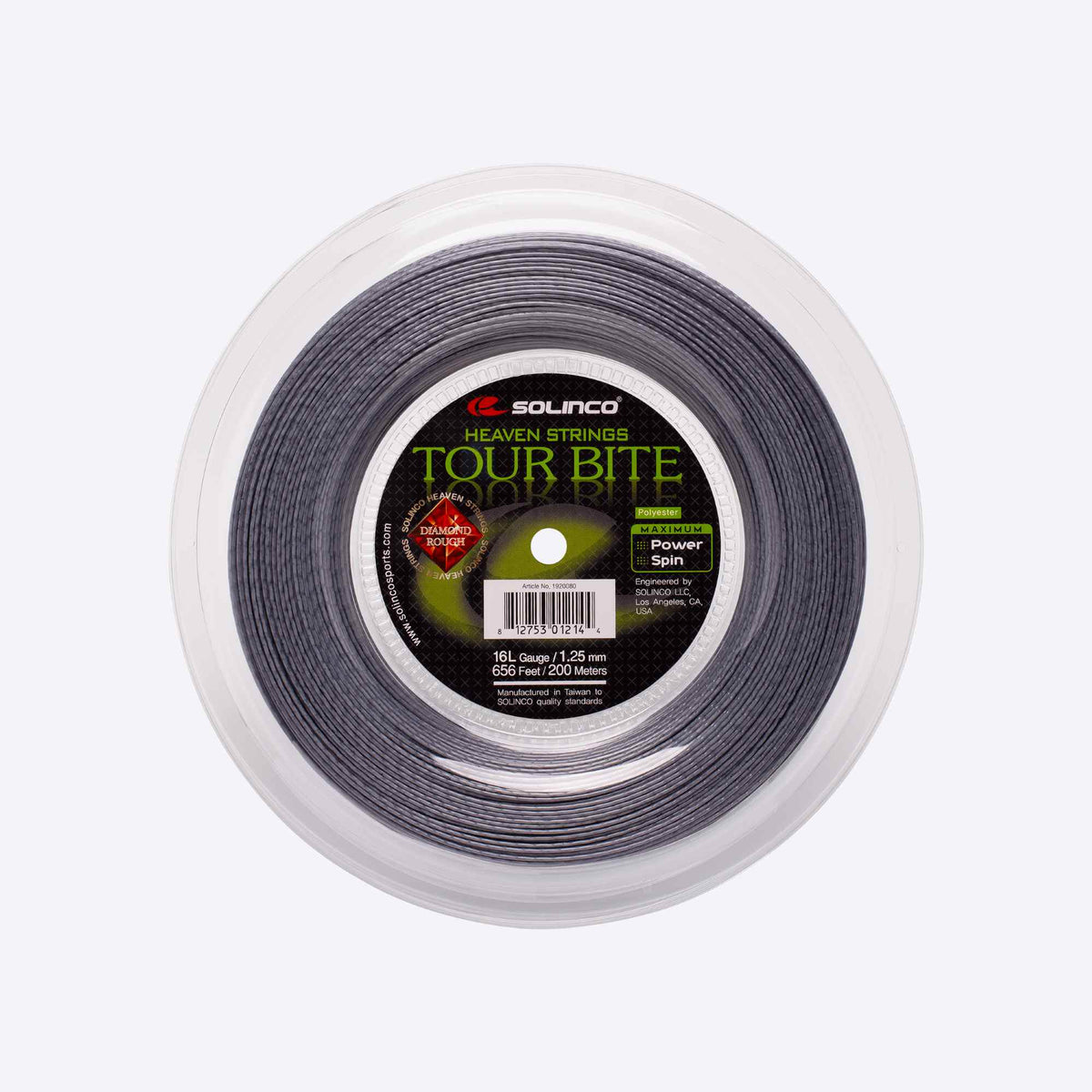 Solinco Tour Bite Diamond Rough tennis string packaging