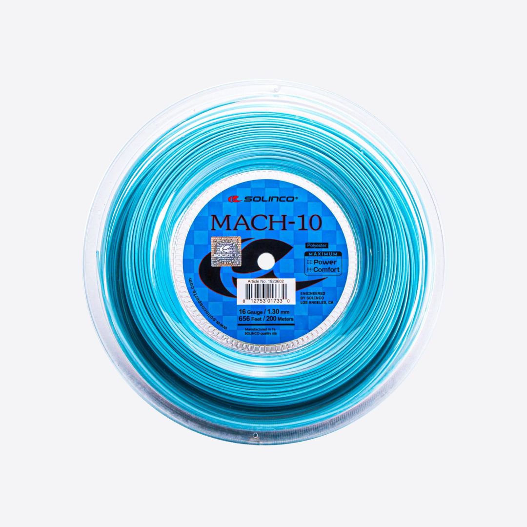 Solinco Mach 10 tennis string packaging