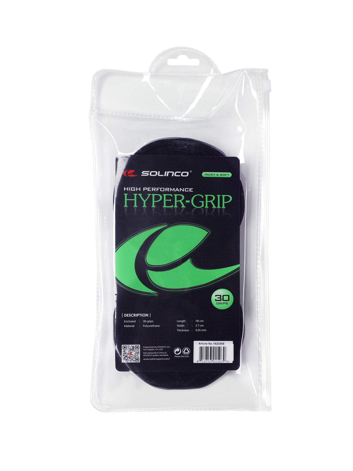 Solinco Hyper Grip packaging