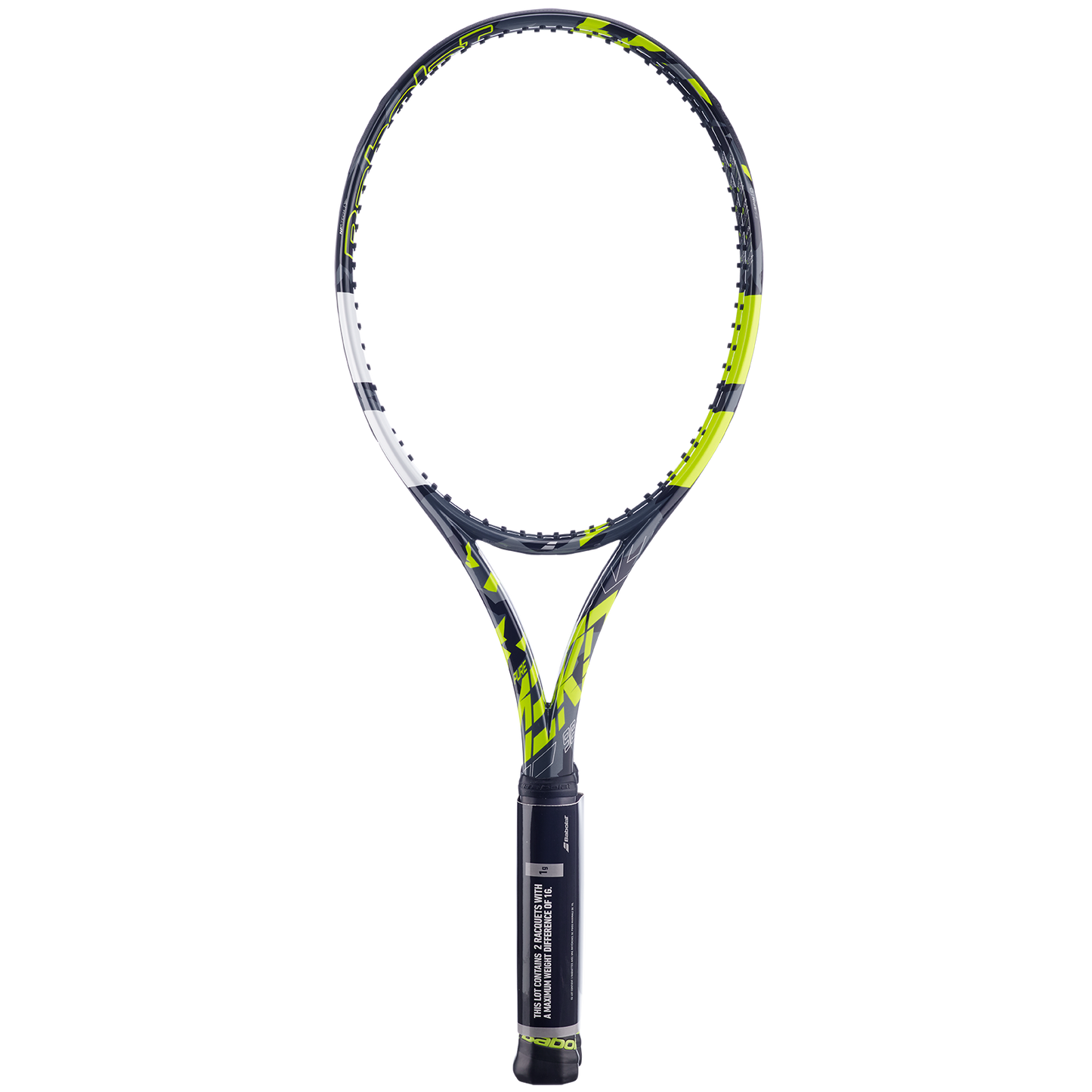 Babolat Pure Aero 98 X2 2023 - Gris Jaune Blanc 370