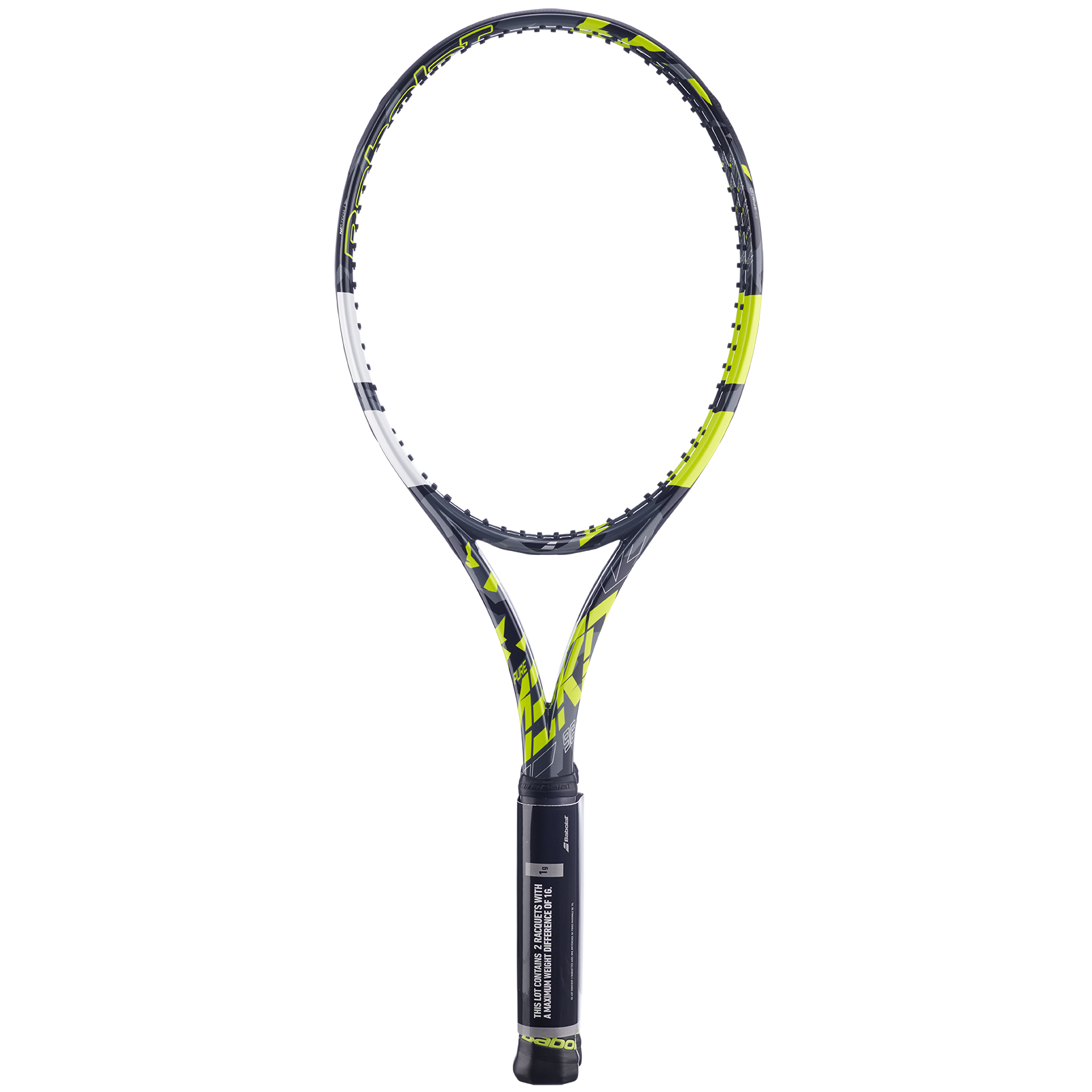 Babolat Pure Aero 98 X2 2023 - Gris Jaune Blanc 370
