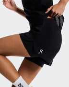 On 3" Court Shorts 2-in-1 Women's Black