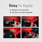 CRBN DryTec Overgrips application