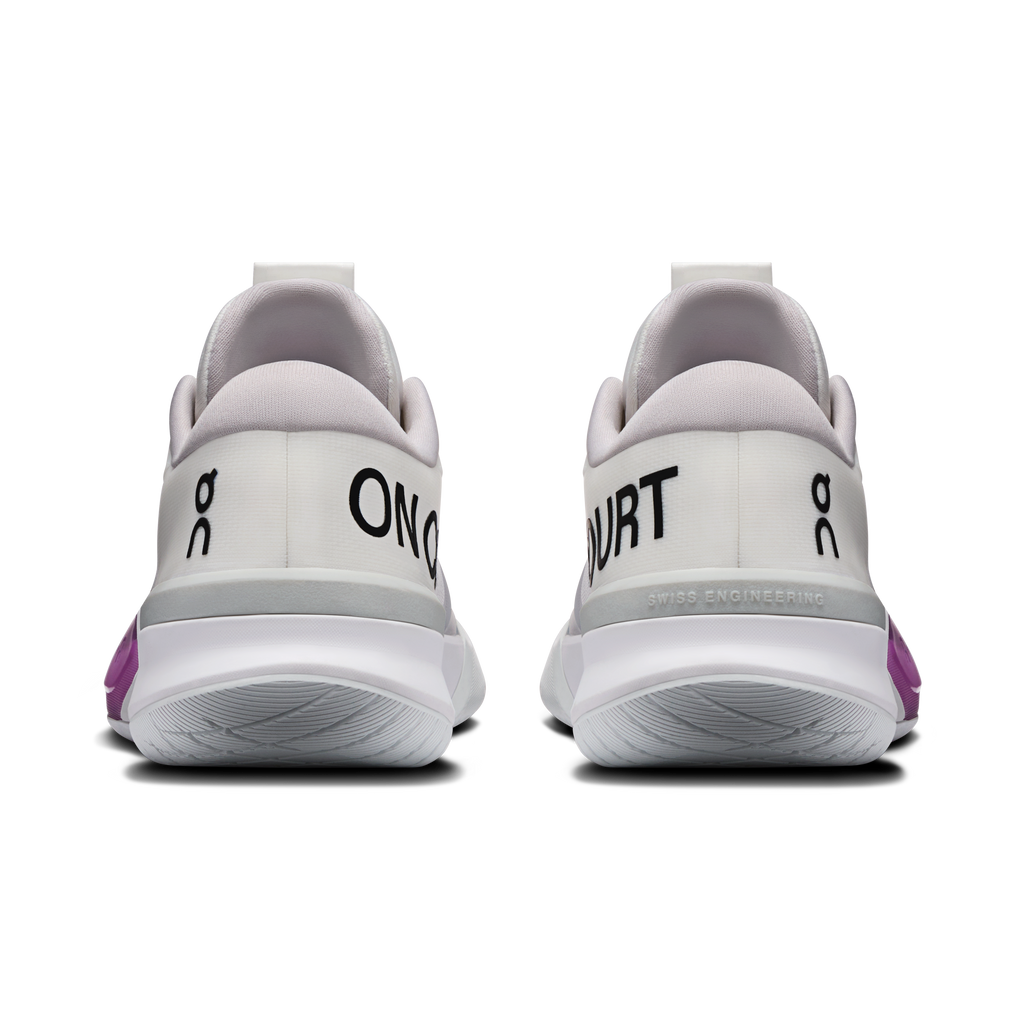 On THE ROGER Pro 3 Women's White/Muscadine