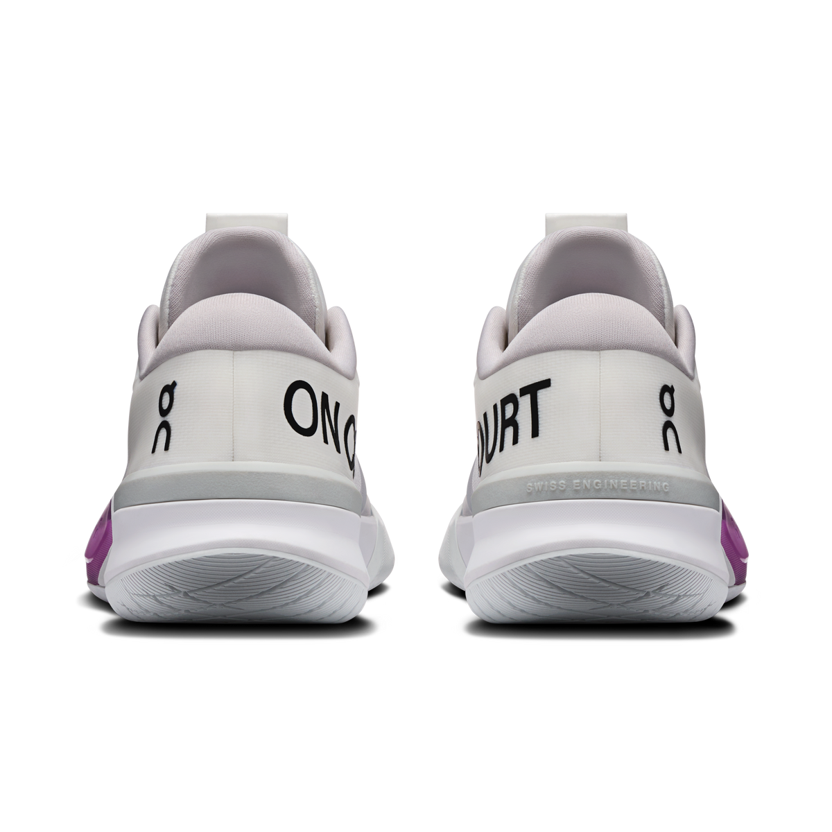 On THE ROGER Pro 3 Women's White/Muscadine