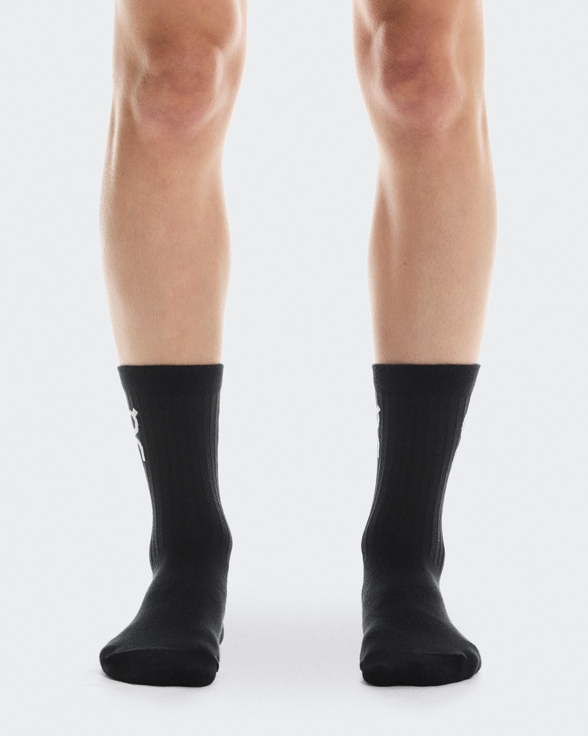 On Logo Sock High 3-Pack Black
