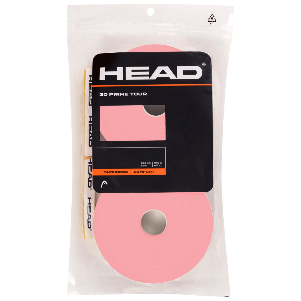 HEAD Prime Tour Overgrip 30-pack - Pink