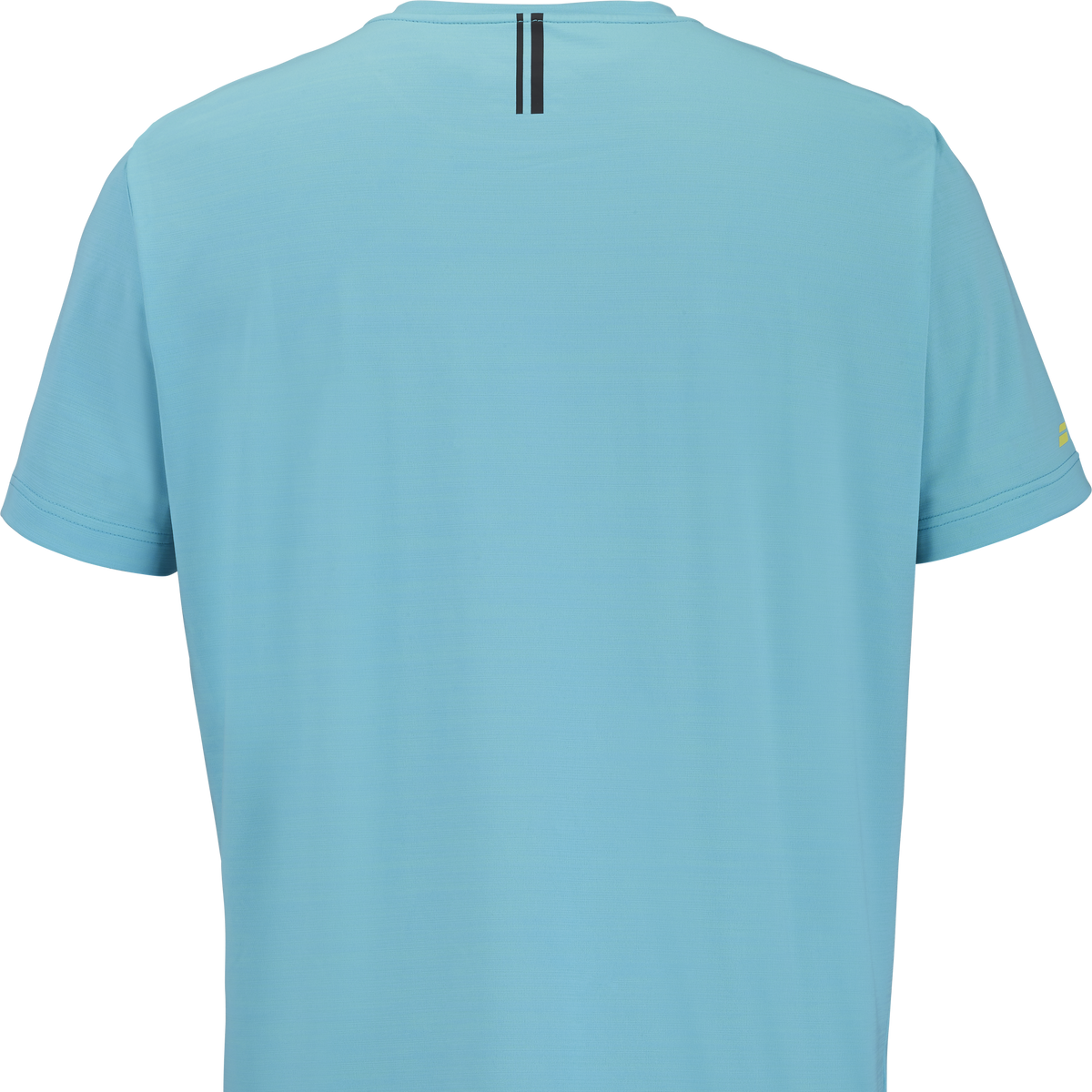 Babolat Compete Crew Neck Tee in light blue, back view