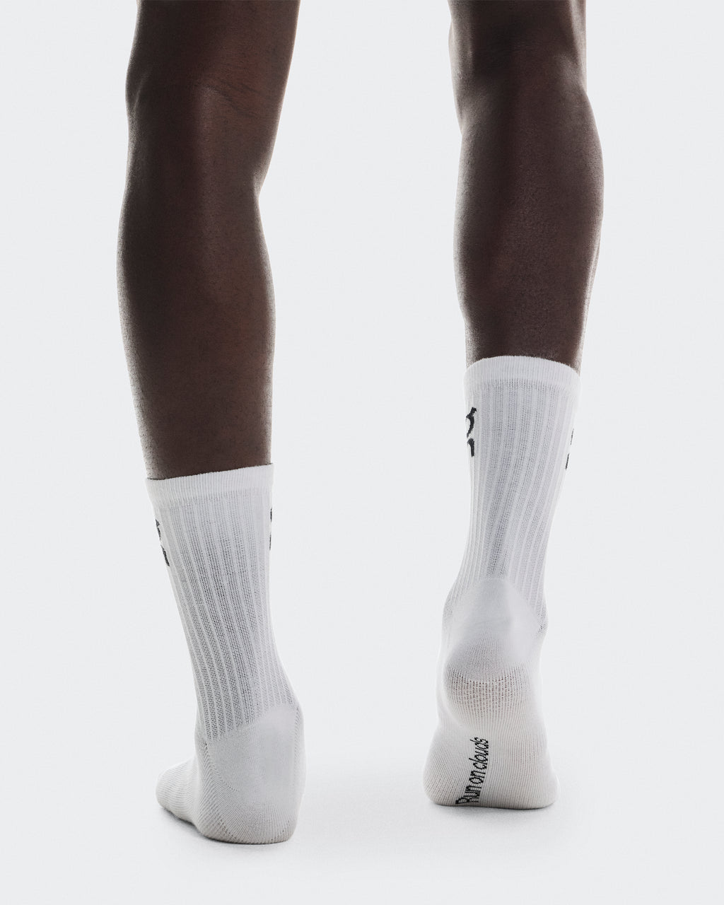 On Logo Sock High 3-Pack White