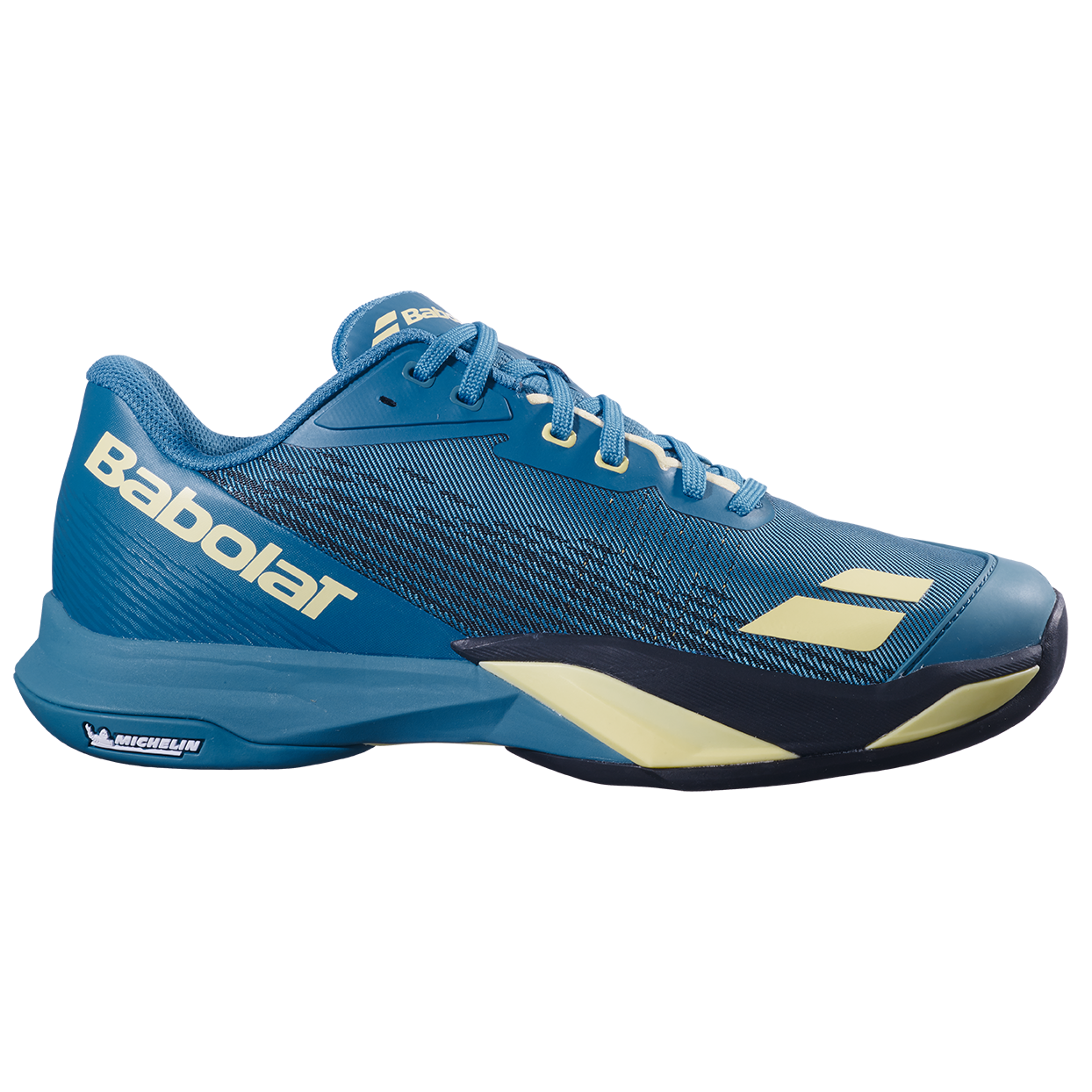 Babolat Jet Mach 4 All Court Men - Blue / Lime Yellow 4152