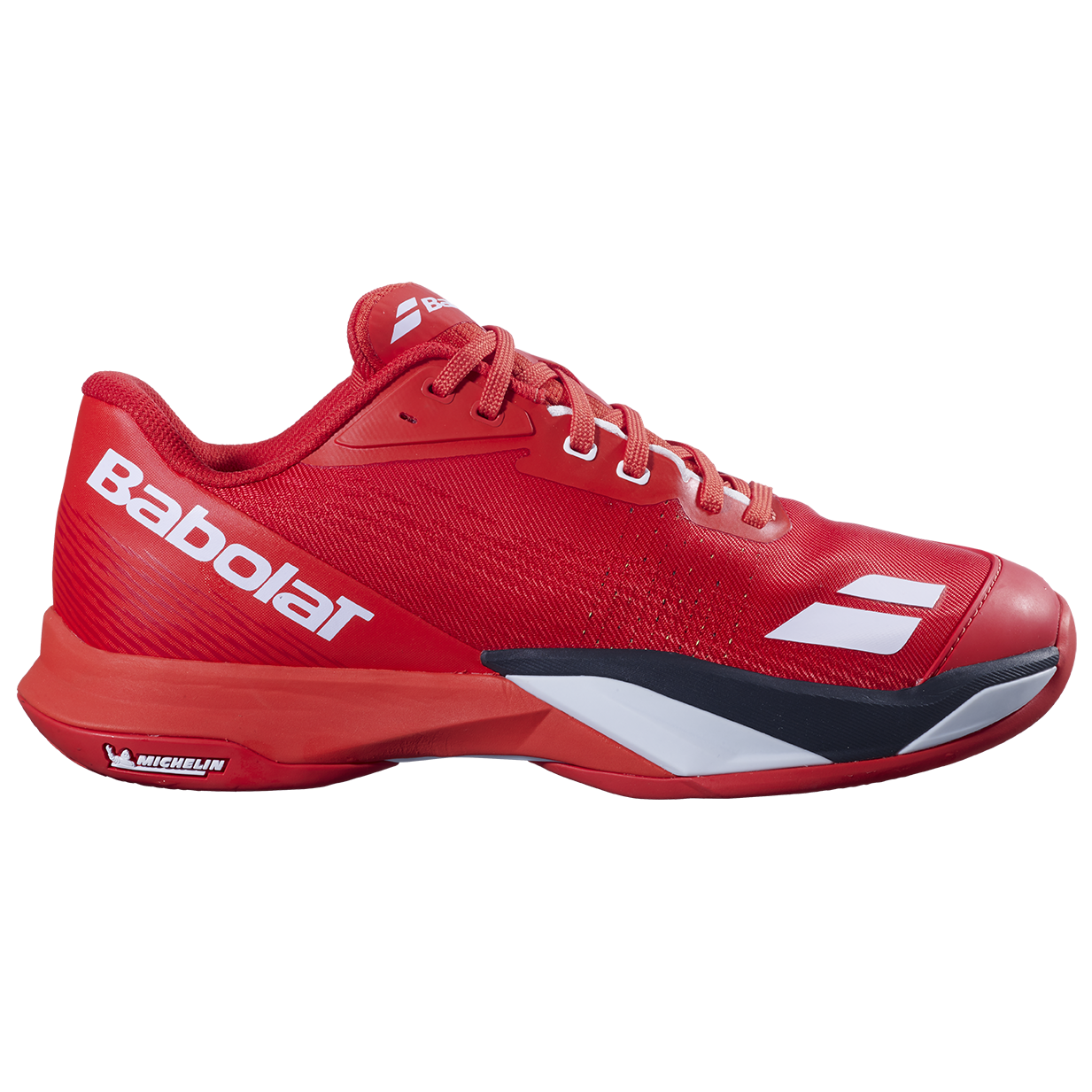 Babolat Jet Mach 4 Clay Men - Cherry Tomato/White 5050