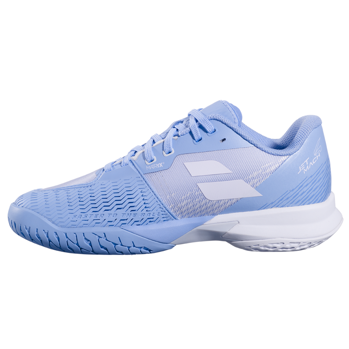 Babolat Jet Mach 4 All Court Women - Lavender/White, inside