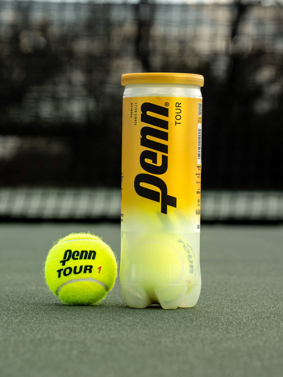 HEAD Penn Tour Extra Duty Tennis Balls