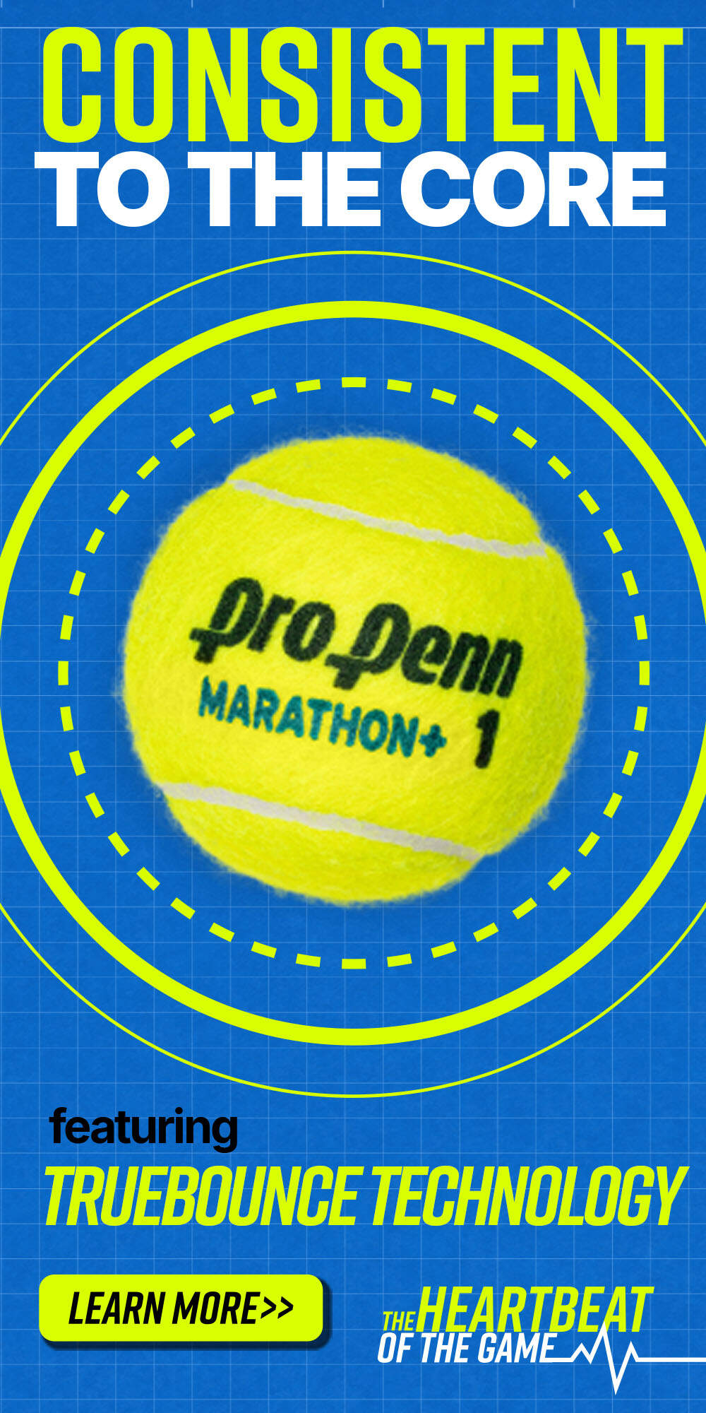 HEAD Pro Penn Marathon+ XD Pickleball Balls 4-pack