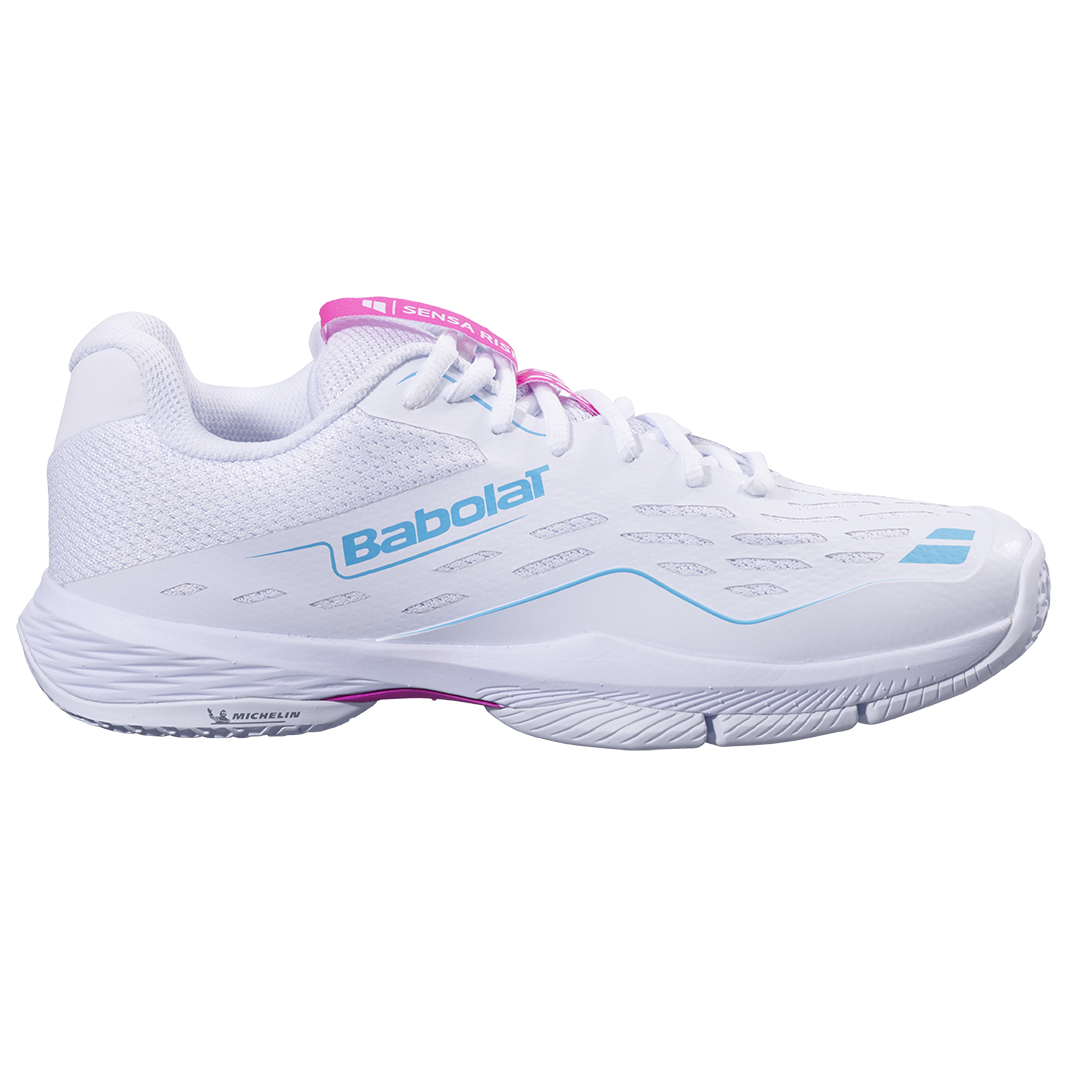 Babolat Sensa Rise - White/Rhodamine Red 1045