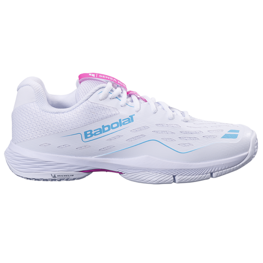 Babolat Sensa Rise - White/Rhodamine Red 1045