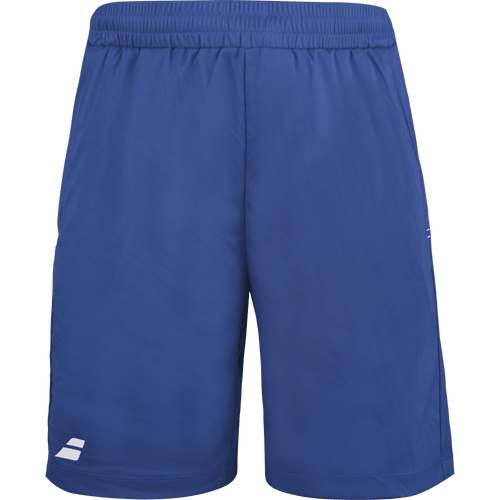 Babolat Play Short for juniors in navy, front view