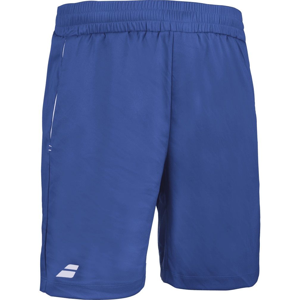 Babolat Play Short for juniors in navy, three-quarter right view