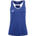 Babolat Play Tank Top for juniors in navy, front view