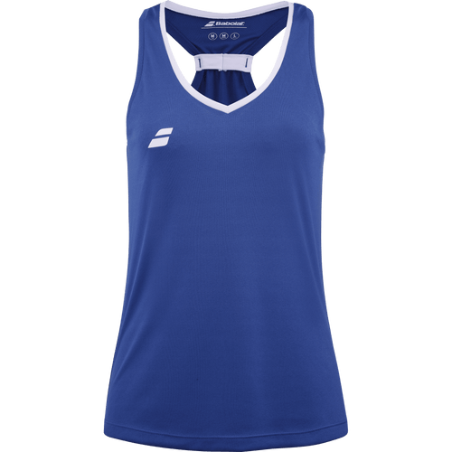 Babolat Play Tank Top for juniors in navy, front view