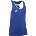 Babolat Play Tank Top for juniors in navy, three-quarter right view
