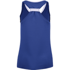 Babolat Play Tank Top for juniors in navy, back view