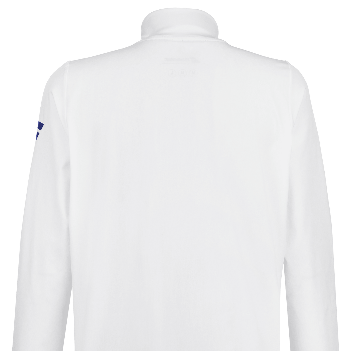 Babolat Play Jacket for women in white, back view