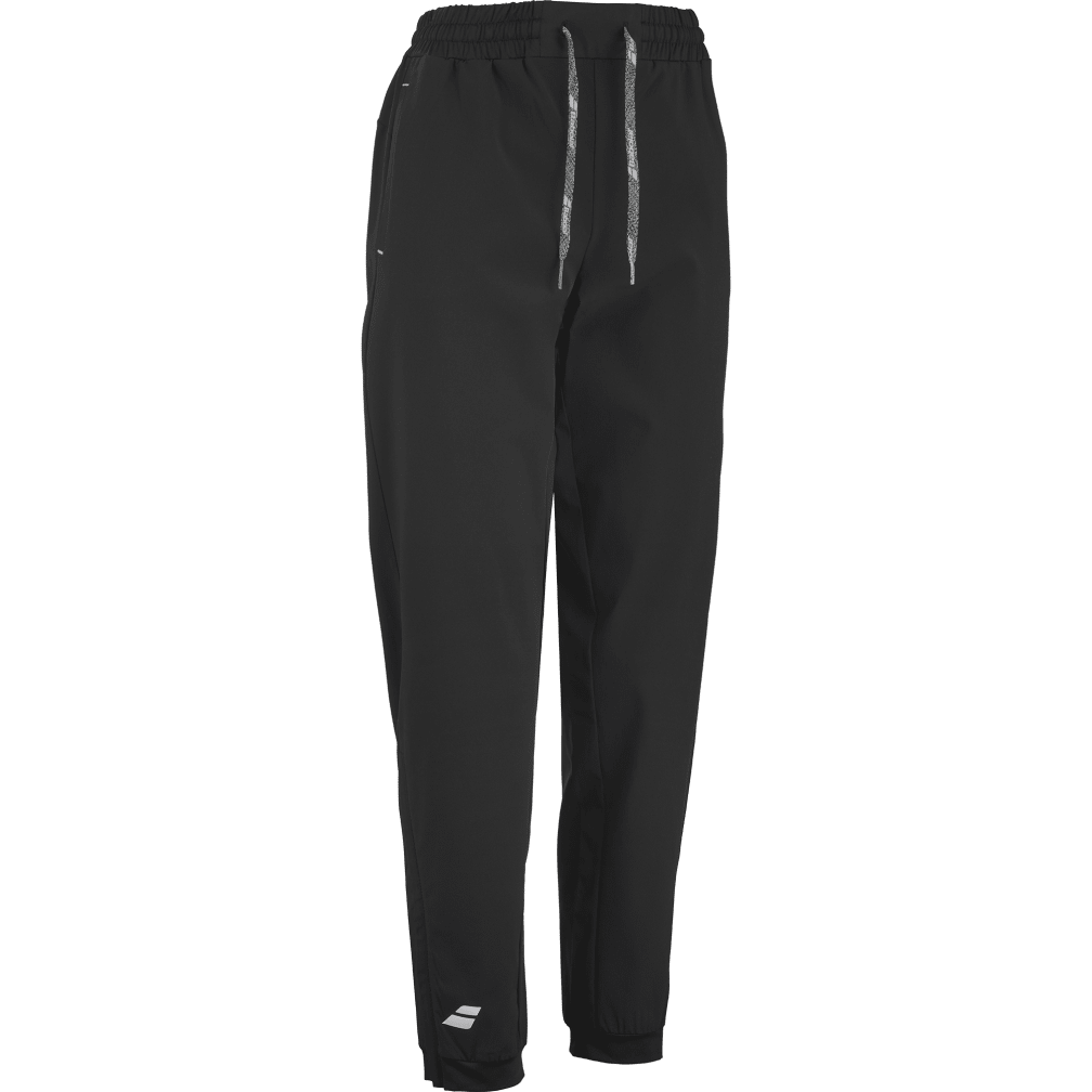 Babolat Play Pant for women in black, three-quarter right view