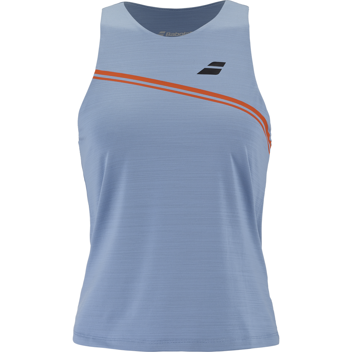 Babolat Play Tank Top for women in blue and red, front view