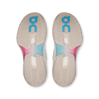 On THE ROGER Pro Fire Women's White/Pink tennis shoe