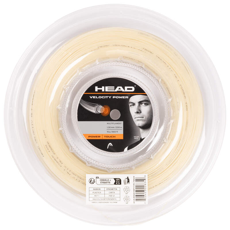 HEAD Velocity Power 16 200m reel in Natural
