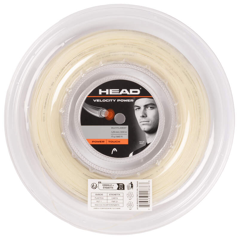 HEAD Velocity Power 17 200m reel in Natural