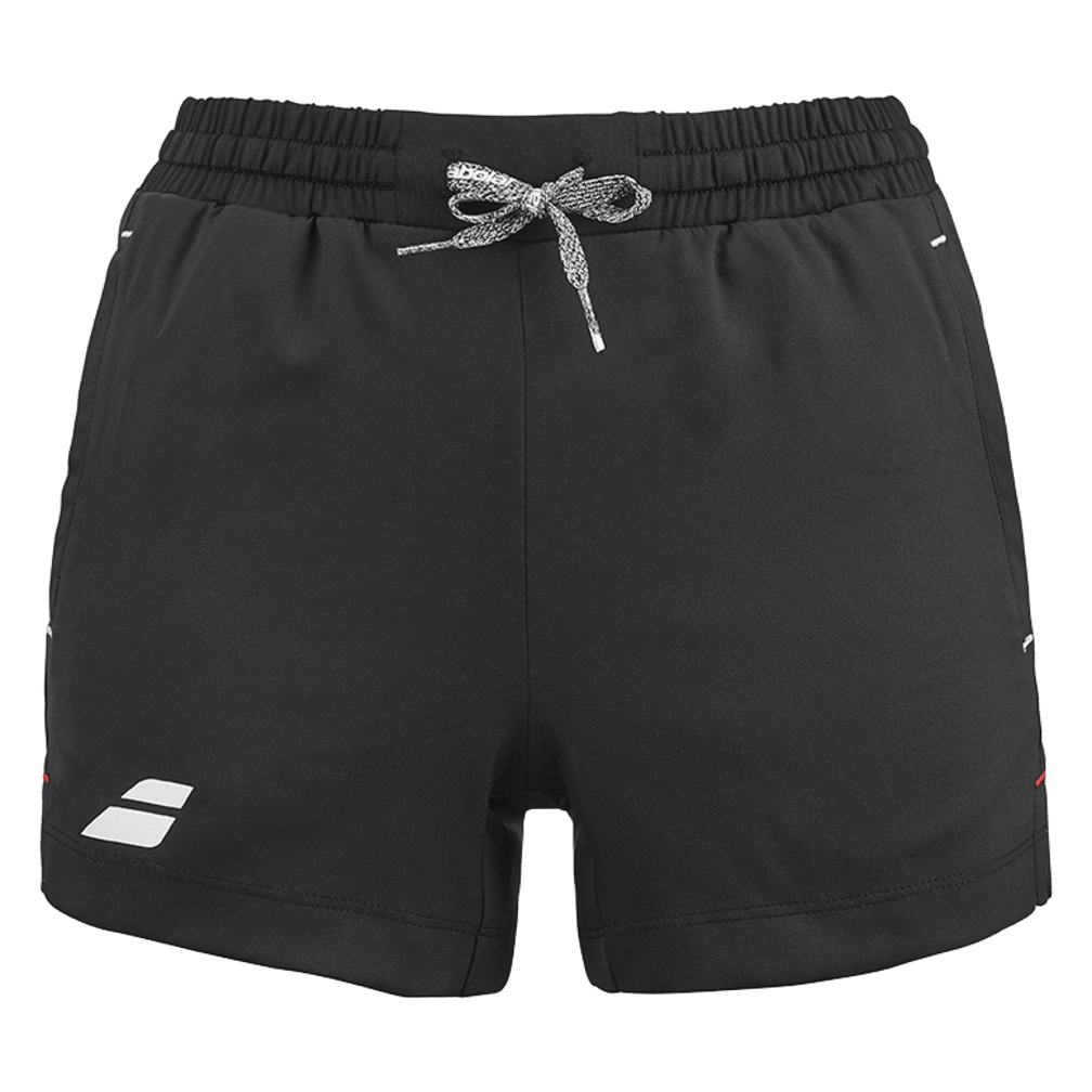 Babolat Exercise Short for girls in black, front view