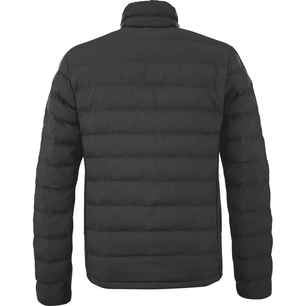 Babolat Exercise Padded Jacket in black, back view