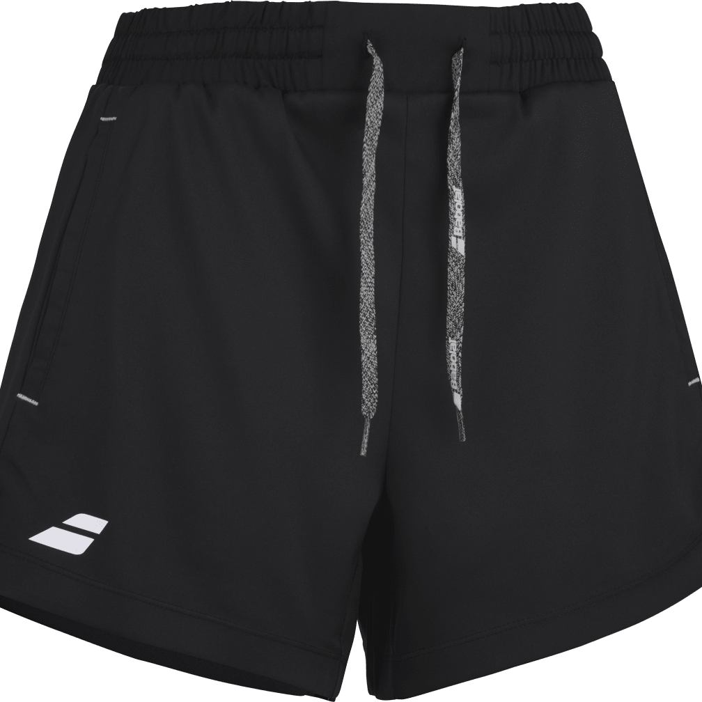 Babolat Exercise Short for women in black, three-quarter right view