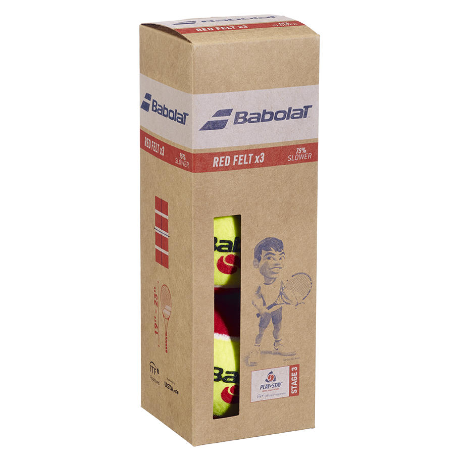 Babolat Red Felt X3 - Jaune 113