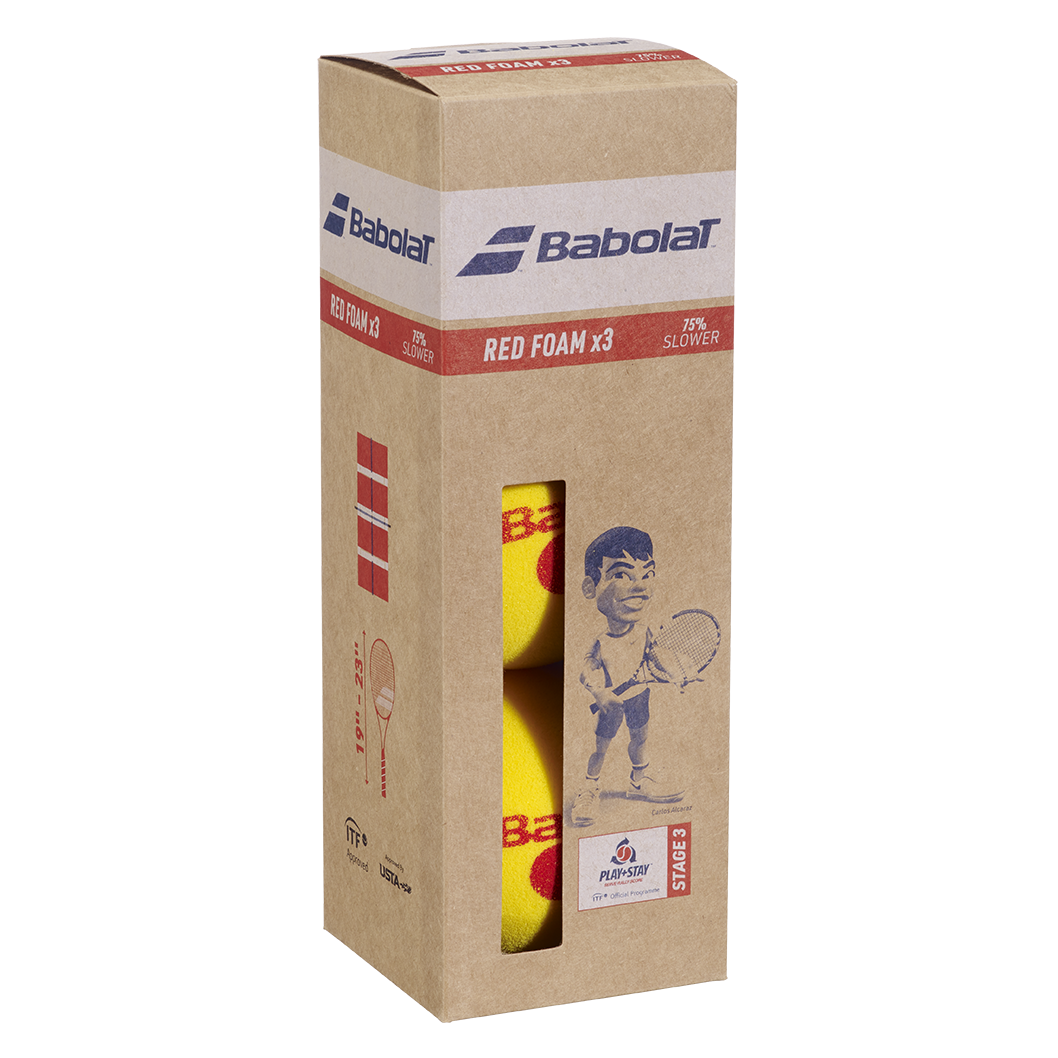 Babolat Red Foam X3 - Jaune 113