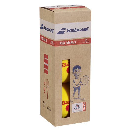 Babolat Red Foam X3 - Jaune 113