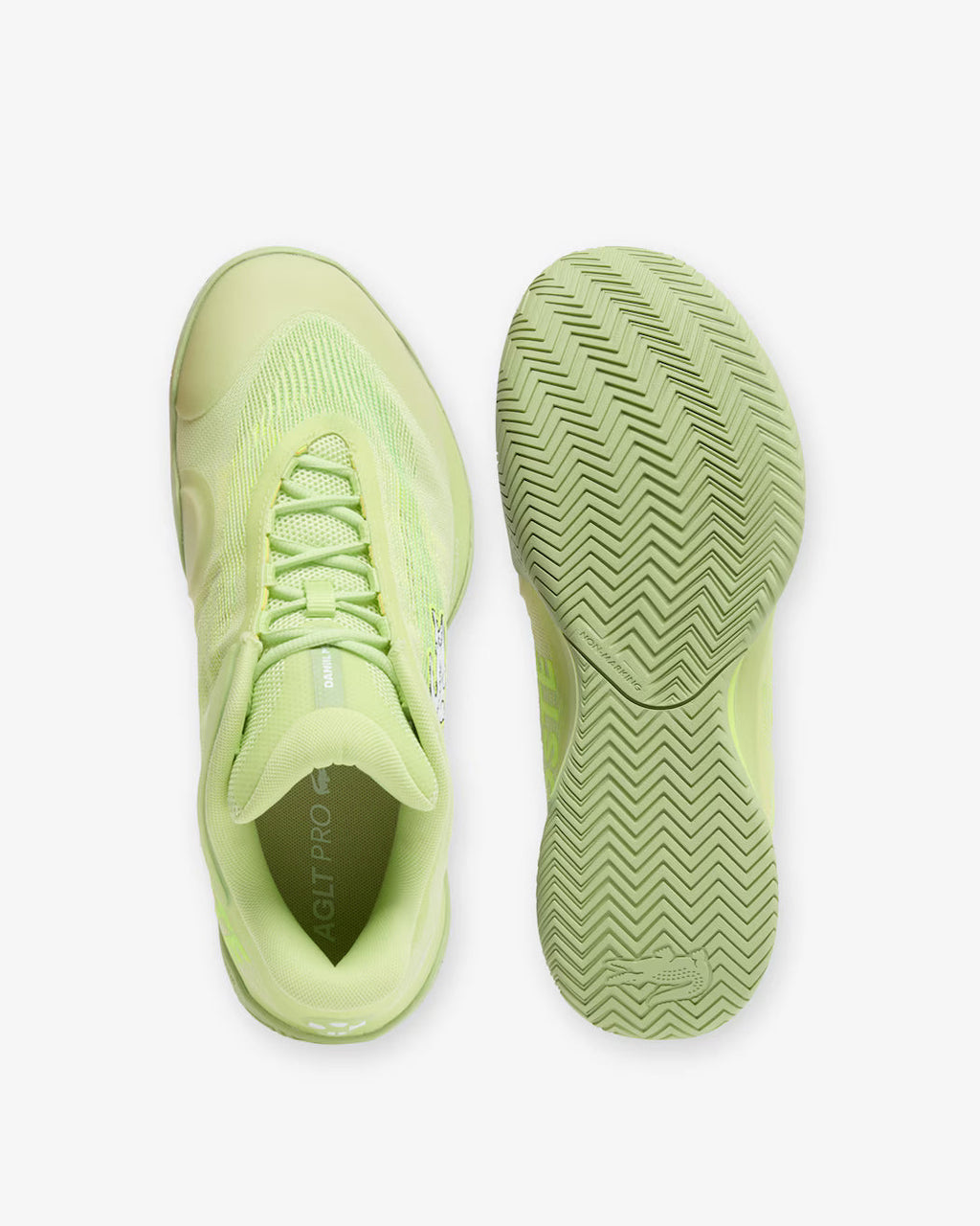 Lacoste AG-LT Pro Daniil Medvedev Men's Light Green/Yellow