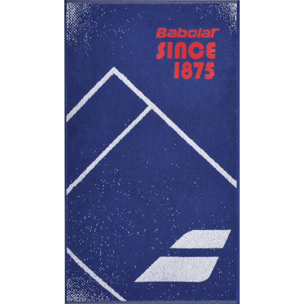 Babolat Medium Towel in navy, front view
