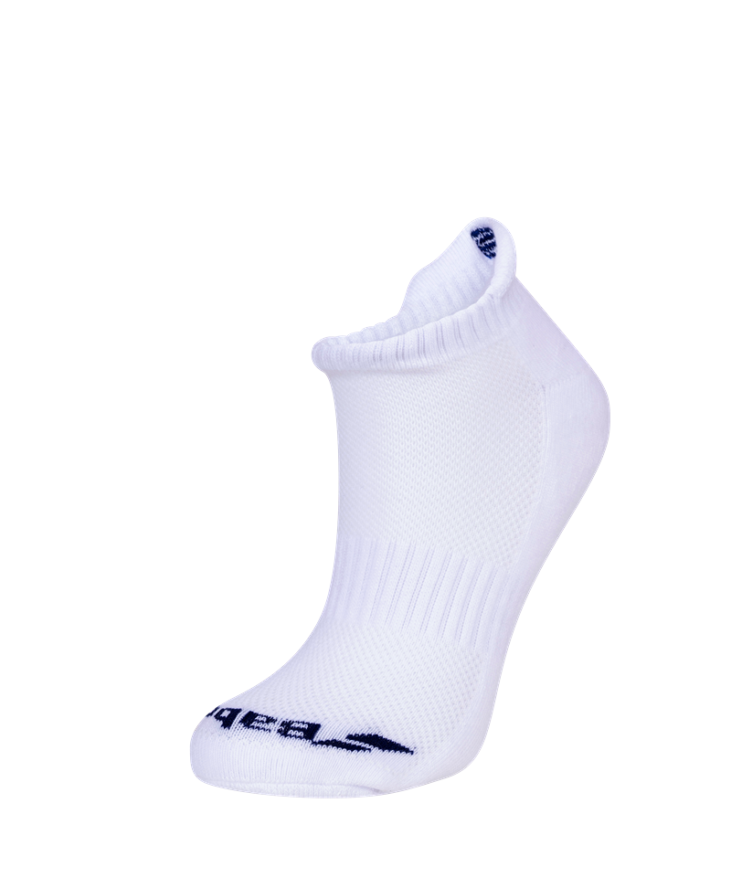 Babolat Invisible socks 2-pair pack for women in white